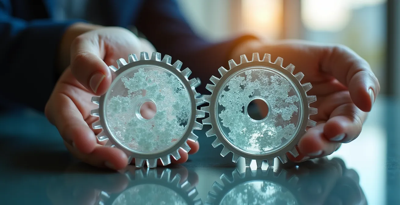 Visualisierung des Wissenstransfers von Theorie zur beruflichen Praxis