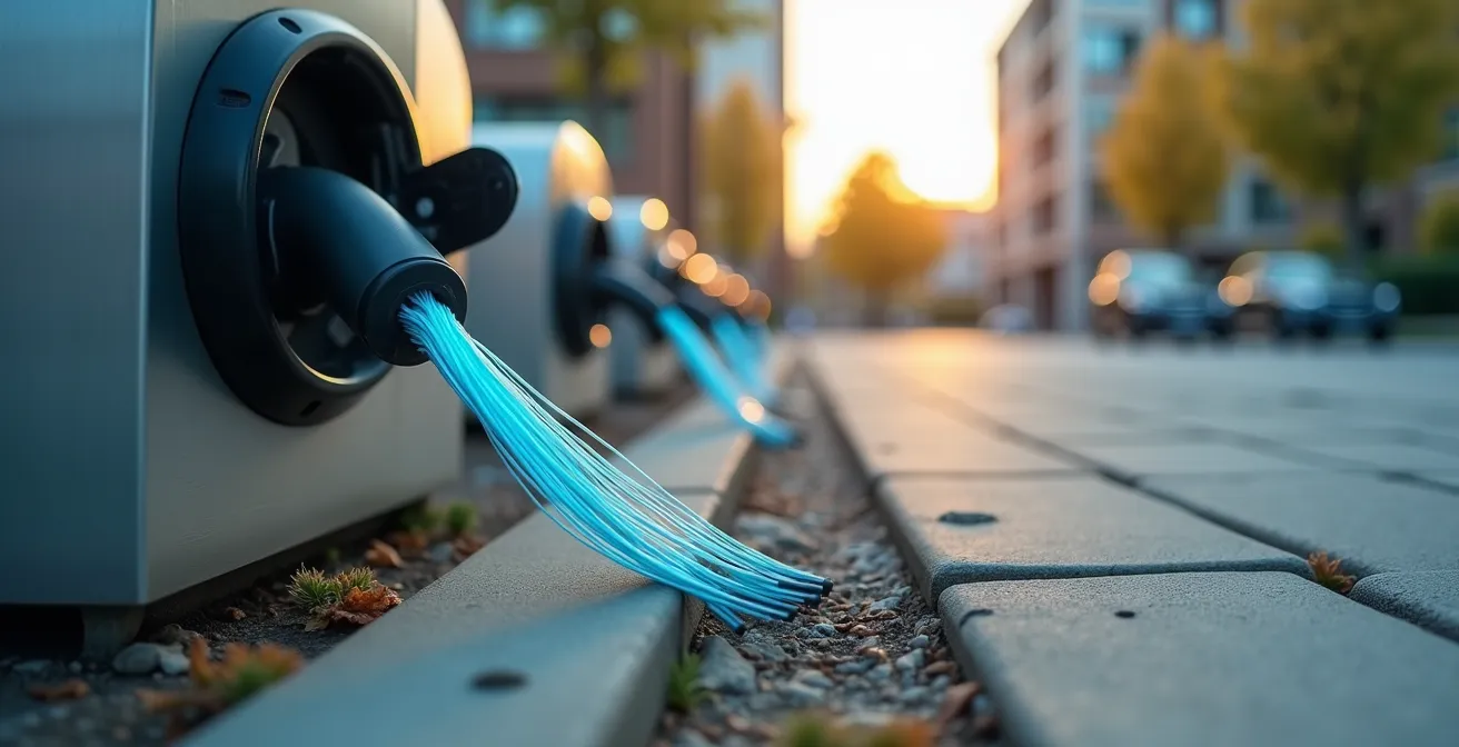 Moderne Stadtentwicklung mit Fokus auf Infrastruktur und Digitalisierung