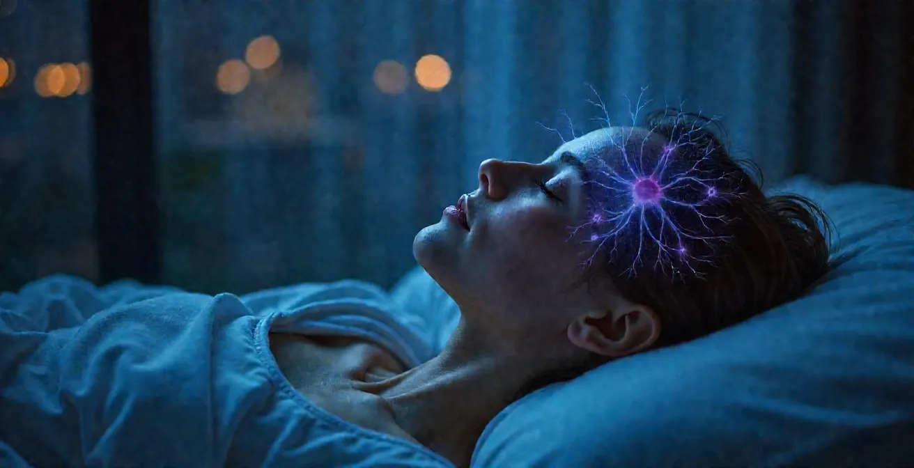 Darstellung der verschiedenen Schlafphasen und ihrer Rolle bei der Gedächtniskonsolidierung