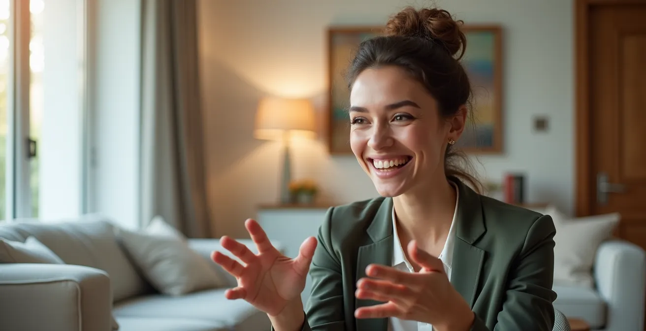 Moderne digitale Vermietungstechnologie mit virtuellen Besichtigungen